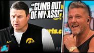 Deep Fake Of Iowa OC Brian Ferentz Is SO AWESOME "Get A Ladder & Climb Out Of My A$$" | Pat McAfee