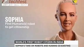 World's first robot citizen in India