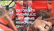 Zetor Tractor Hydraulics Repair 🚜⚙️🔧 #zetor #diy #repairs #restoration