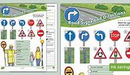 French: Road Signs and Directions Worksheet