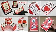4 Valentines Day Card Ideas | Valentine Day Gift Cards | Valentines Day Special Crafts