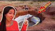 Incredible Underground Earthbag Root Cellar! | Complete Build