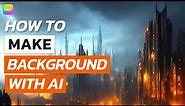 How to Make Background With AI