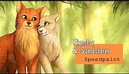 Firestar & Sandstorm | Speedpaint | Paint Tool Sai