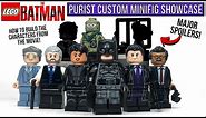 LEGO THE BATMAN Custom Minifigure Showcase