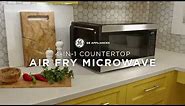 GE Appliances 4-in-1 Countertop Air Fry Microwave