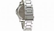 U.S. Polo Assn. Men's Analog-Quartz Watch with Alloy Strap, Silver, 21.5 (Model: USC80473)