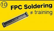 How to Solder ✅ Desolder FPC Connector