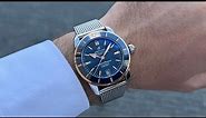 Breitling SuperOcean Heritage 42 mm blue two-tone