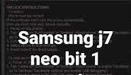 Samsung j7 neo bit 1 frp z3x