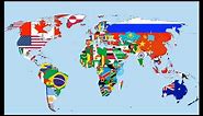 Apprendre les pays du monde leurs drapeaux et leurs capitales