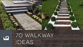 70 Walkway Ideas