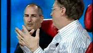 D 2007 - Steve Jobs and Bill Gates Historic Interview