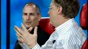 D 2007 - Steve Jobs and Bill Gates Historic Interview