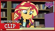 Sunset Shimmer's Assignment | MLP: Equestria Girls | Friendship Games! [HD]