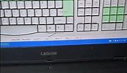 Checking a new and replacing the keyboard on a lenovo legion y740 laptop y540