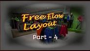 Free Flow layout| boutique layout| Meaning|