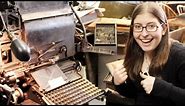 A Real, Working Linotype Machine