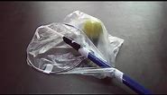 Fruit Picker hanger how to make picker from plastic bag