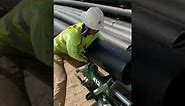 12" HDPE Fusion Welding