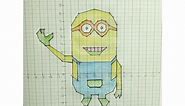 How to draw a minion by plotting given coordinates