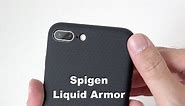 Spigen Liquid Armor iPhone 7 Plus Case - slim profile and comfortable grip