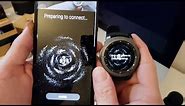 Samsung Gear S3 frontier unboxing and set up