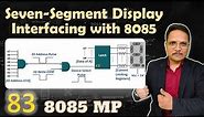 Seven Segment Display Interfacing with Microprocessor 8085