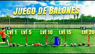 ⚽ JUEGO de BALONES 😲 ¡Retos de Fútbol!