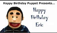 Funny Happy Birthday Eric - Birthday Song