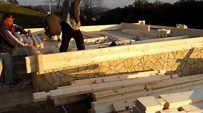 Izgradnja brvnare - drvene kuce