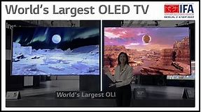 LG at IFA 2022 : World’s Largest OLED TV I LG