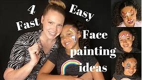 4 Fast Easy Face Painting Ideas