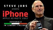 Steve Jobs presenta iPhone ITALIANO