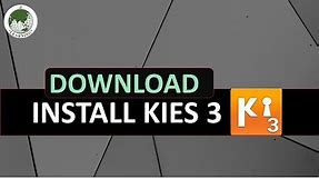 How To Download Samsung Kies On PC
