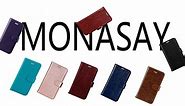MONASAY Flip Folio Wallet Case for iPhone 7 Plus/8 Plus, 5.5inch