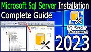 How to Install Microsoft SQL Server 2019 & SSMS on Windows 10/11 [ 2023 Update ] Complete guide