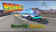 Using The DeLorean Time Machine In Beamng.Drive!