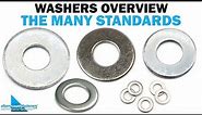 The Many Standards of Flat Washers | Military, NAS, AN, SAE, USS | Fasteners 101