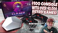 Plug & Play Console With Over 40,000 Games!