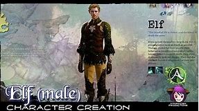 ArcheAge - Male Elf Character Creation
