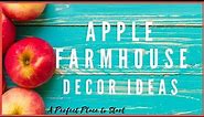 🍎 *GENIUS* Shabby Chic Farmhouse DOLLAR TREE Apple Decor Ideas!