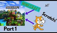 How to make a 3D Minecraft game on scratch!!! Super easy!