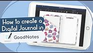 HOW TO CREATE A BULLET JOURNAL IN GOODNOTES