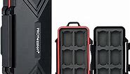 PROfezzion 24 Slots SD Card Holder, Water-Resistant & Anti Shock Designed for SD Card Case, Memory Card Case for 12 SD/SDHC/SDXC Cards Storage &12 CFexpress Type-A for Sony Camera
