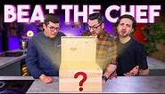 BEAT THE CHEF: MYSTERY BOX COOKING CHALLENGE | Sorted Food