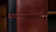 Leather Portfolio No.18, Personalized Padfolio Folder | Col. Littleton