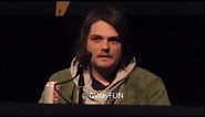 Sweet interaction between Gerard Way and father of a teenage fan