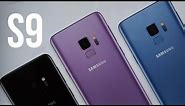 Samsung Galaxy S9 Color Comparison