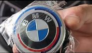 How to install BMW 50th anniversary emblems